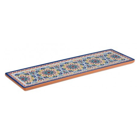 ARABESQUE VASSOIO RETTANGOLARE GN 2/4 IN MELAMINA CM.53X16,2 H.2 -1-