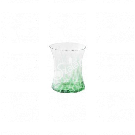 MURANO ALEX BICCHIERE ACQUA OPALE VERDE  CM.8,9 H.11 CL.30 -6-